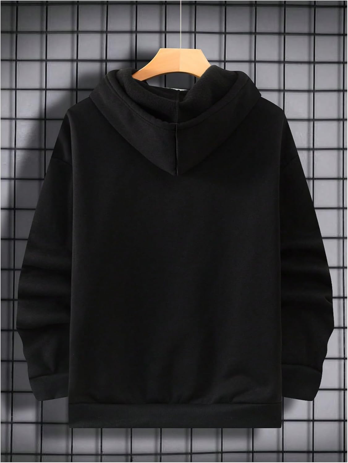 Men's Hoodie Long Sleeve Loose Pullover Sweatshirt